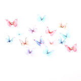 Chiffon Tulle Butterfly Wings Nail Arts Crafts Accessories DIY