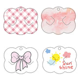 20-50Pcs Hair Clips Card Kraft Paper DIY Jewelry Cloud Display Packaging Tag