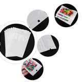 20-50Pcs Ziplock Bags Plastic Package for Beads Jewelry Spice Nail Powder