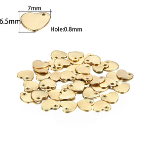 Stainless Steel Rose Plated DIY Jewelry Pendant Charms