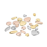 Stainless Steel Rose Plated DIY Jewelry Pendant Charms