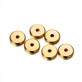 20-50Pcs Stainless Steel Crimp End Bead Stopper Findings for DIY Jewelry Making