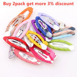 Stainless Steel Hairclip Ribbed Band Hair Clip DIY Hairpins Headwear Jewelry