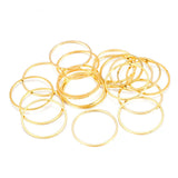 8-40mm Stainless Steel Earrings Rings Hoops DIY Jewelry Findings