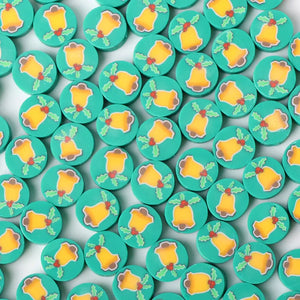 Christmas Polymer Clay Beads DIY Jewelry Accessories