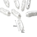 20-50pcs Irregular ABS Pearl Loose Beads Jewelry Making DIY Bracelet Necklace
