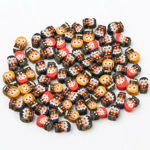 Polymer Clay Spacer Beads Cartoon Character Colorful Beads For Jewelry Making