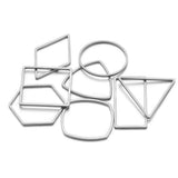 20-50pcs Moon Earrings Stainless Steel DIY Findings Bulk