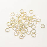 14K 18K Twisted Open Jump Rings DIY Jewelry Making Accessories
