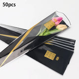 Colorful Cellophane Bags for Rose Bouquet Flower Gift Packaging