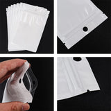 Clear Self Seal Zipper Plastic Retail Packaging Poly Pouches Ziplock Bags