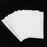 Clear Self Seal Zipper Plastic Retail Packaging Poly Pouches Ziplock Bags