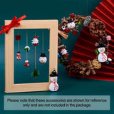 Christmas Theme Lampwork Beads Mix Shape for Jewelry Making DIY