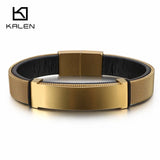 Stainless Steel Hip Hop Chain Mesh Wrap Bracelet