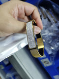 Stainless Steel Hip Hop Chain Mesh Wrap Bracelet