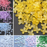 Czech Glass Flower Beads Caps Petal Charms Pendants for Jewelry Making DIY