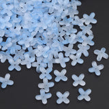 Czech Glass Flower Beads Caps Petal Charms Pendants for Jewelry Making DIY