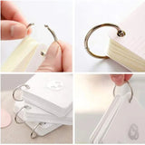 20-88mm Nickel Plated Book Rings Loose Leaf Binder Ring Key Chain