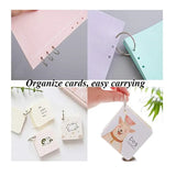 20-88mm Nickel Plated Book Rings Loose Leaf Binder Ring Key Chain