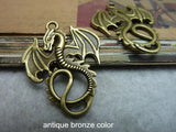 Dragon Pendant, 28*35mm, Jewelry Supplies