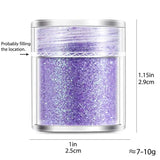 20 Bottles Nail Art Sequins Shinning Glitter Powder UV Epoxy Resin Pigment