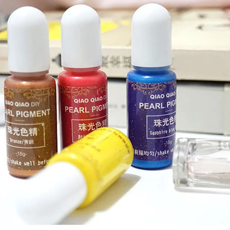 20 Colors 15g Epoxy Resin Pigment UV Resin Coloring Dye Colorant Pigment