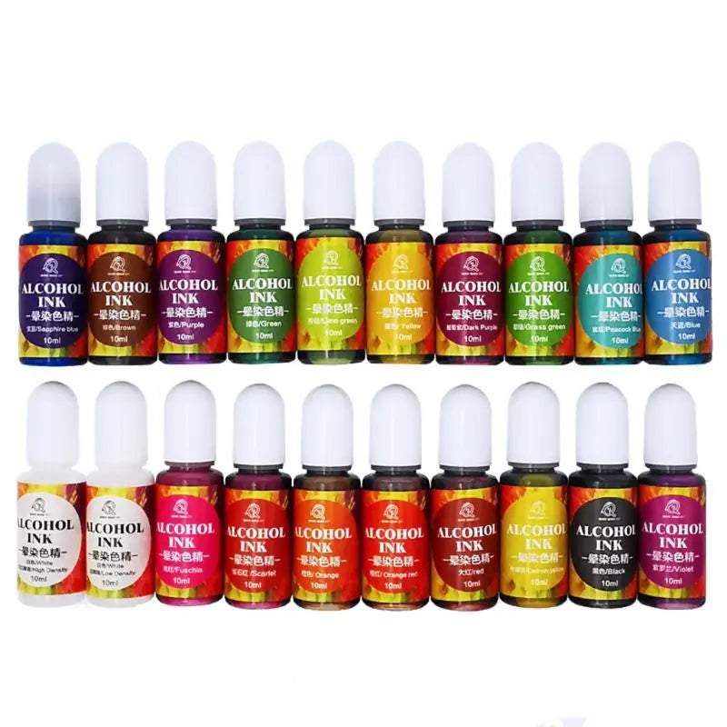 20 Colors Epoxy Resin Pigment Liquid Colorant for Jewelry Making