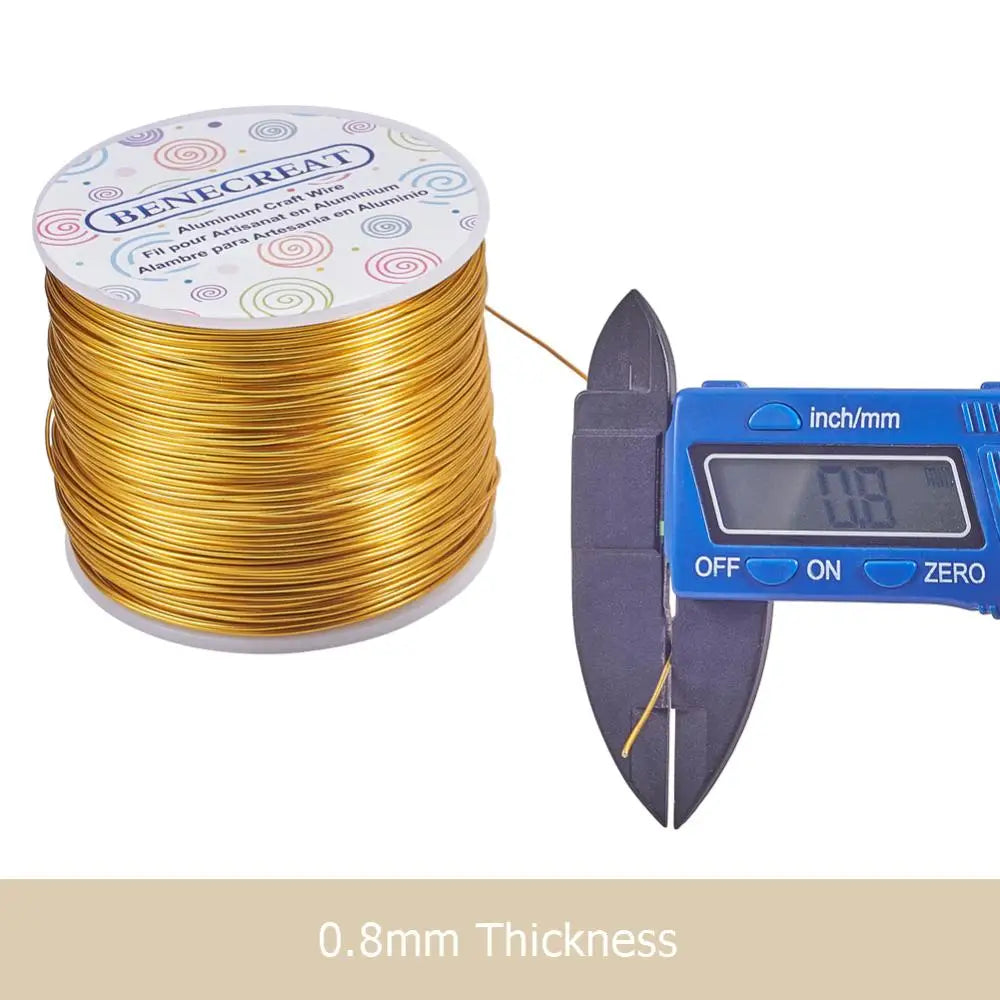 20 Gauge Aluminum Wire 770FT Anodized Craft Making Beading Floral Wire 8 Colors