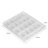 Acrylic Makeup Organizer Nail Art Storage Box Clear Display Case Organizer