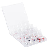 Acrylic Makeup Organizer Nail Art Storage Box Clear Display Case Organizer