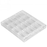 Acrylic Makeup Organizer Nail Art Storage Box Clear Display Case Organizer