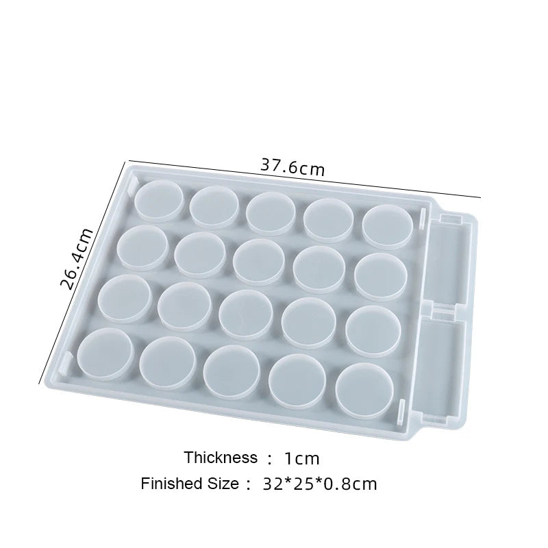 Silicone Mold Storage Rack for Epoxy Resin Mold - Home & Office Decor