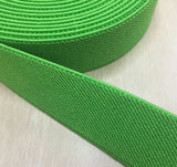 20 Meters Twill Elastic Band 25mm Double Sided for Costume Accessories