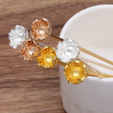 20 PCS 120mm Metal Flowers Hair Sticks Base DIY Accessories
