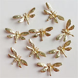 20 PCS 14*26mm Metal Alloy KC Gold/Dragonfly DIY Jewelry Making Material