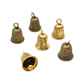 20 PCS 15x9mm Small Bell Charms Pendant DIY Jewelry Making