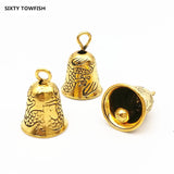 20 PCS 15x9mm Small Bell Charms Pendant DIY Jewelry Making