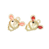 20 PCS Metal Alloy Mouse Pendant Charm DIY Jewelry Accessories
