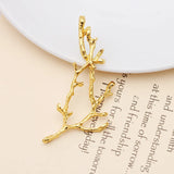 20 PCS 20.5*60.5mm Branch Metal Alloy Hair Accessories