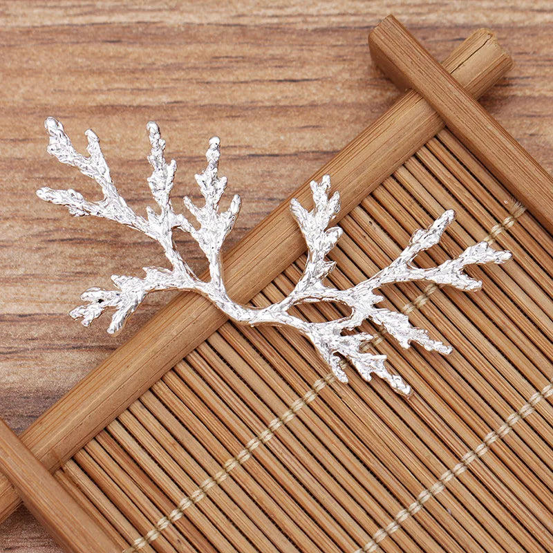 20 PCS Branches Metal Headwear Accessories for DIY Jewelry Making
