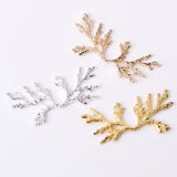 20 PCS Branches Metal Headwear Accessories for DIY Jewelry Making