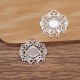 20 Alloy Flowers for DIY Headdress Necklace Jewelry Making