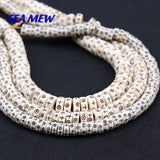 20 PCS Natural Tibet Ox Bovine Bone Carved Spacer Loose Beads