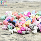 20 PCS Cartoon Silicone Beads BPA Baby Food Teething Necklace DIY Gift