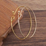 20 PCS Copper Bangle Bracelet Base for DIY Jewelry Making