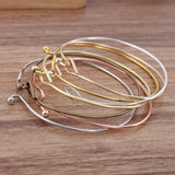 20 PCS Copper Bangle Bracelet Base for DIY Jewelry Making