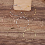20 PCS Copper Bangle Bracelet Base for DIY Jewelry Making