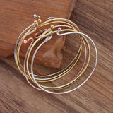 20 PCS Copper Bangle Bracelet Base for DIY Jewelry Making