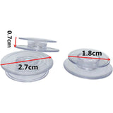 20 PCS Clear Bobbins for Singer Sewing Machines Model 700, 720, 726, 737, 740
