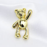 20 PCS Balloon Dog Charms 18K Plated Bear Pendants Necklace Jewelry Making